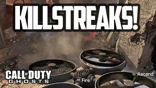 Call of Duty Ghosts ALL KILLSTREAKS INFO! ft. Vulture, Juggernaut, Oracle, Helo Pilot, Night Own
