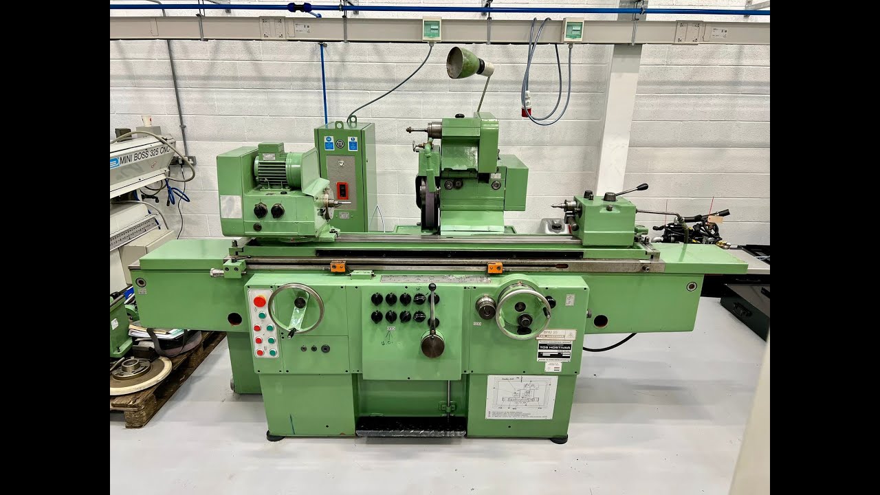 TOS Hostivar BHU 25 x 1000mm Universal Cylindrical Grinder with Internal Attachment