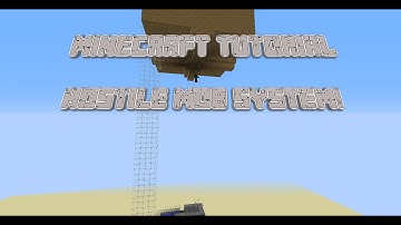 Minecraft tutorial: Hostile Mob System (works in 1.8)