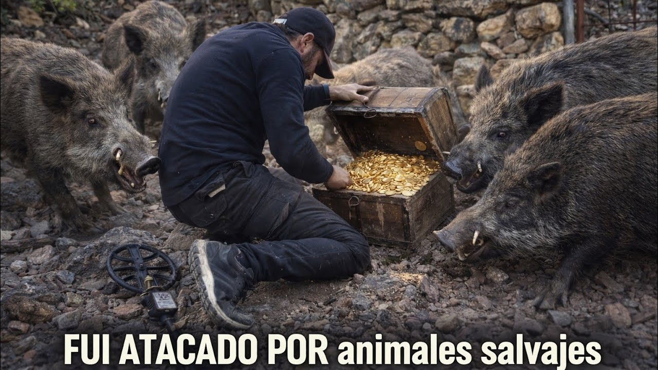 DESCUBRIMOS monedas de PLATA pero sin imaginar Que casi nos cuesta LA VIDA.