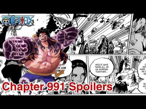 One Piece Chapter 991 Spoilers Release Date Youtube