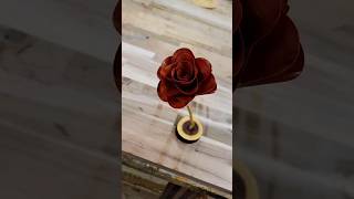 Wood Rose #carpentry #diy #woodworking #maker #wood #handmade #craft #tools #gift #giftideas #fyp