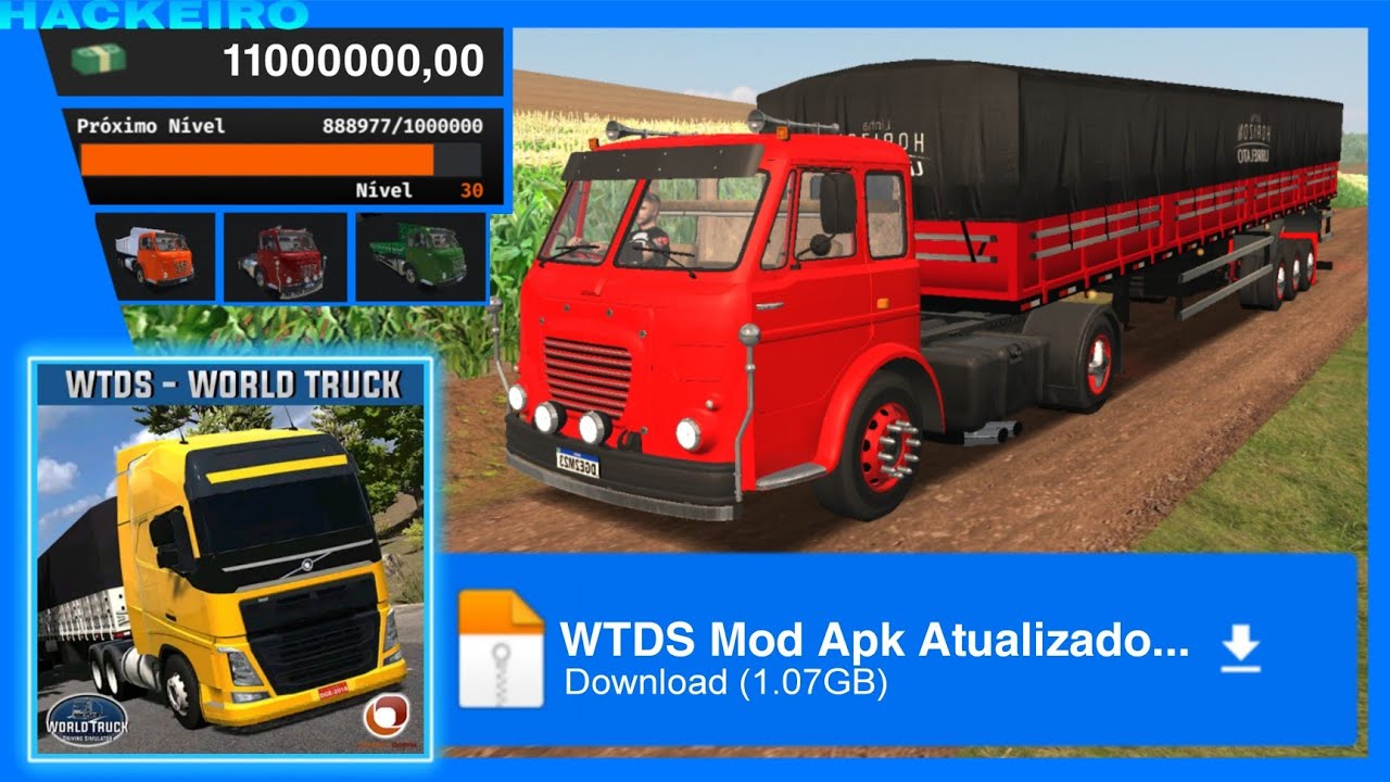 World Truck Driving Simulator MOD APK v1,389 (Dinheiro ilimitado