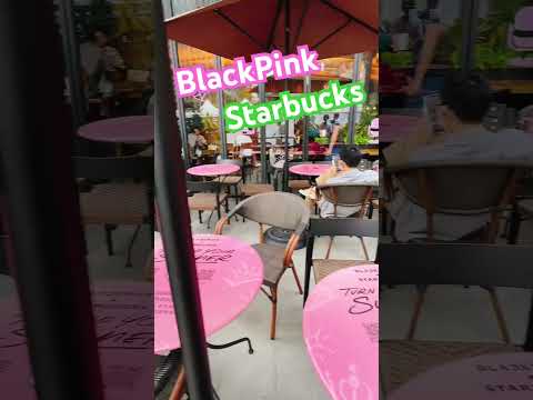 BLACKPINK與星巴克聯名 統一阪急 打卡拍照點 有人買到商品嗎？