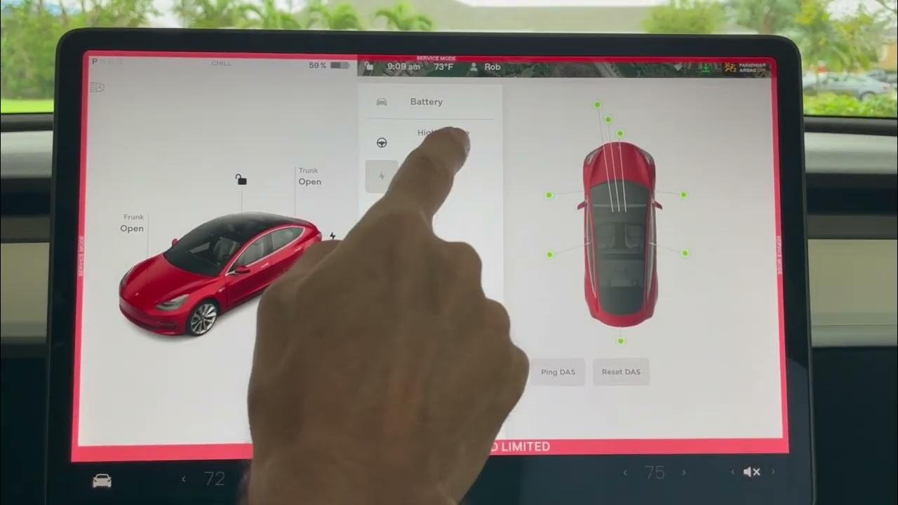 Tesla Service Mode How to see your Battery Health YouTube