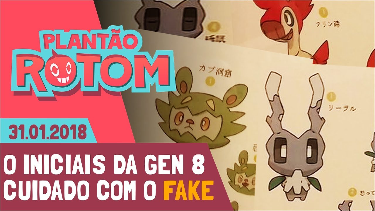 As Melhores Fake Evoluções dos Iniciais - Pokemon Sword & Pokemon Shield