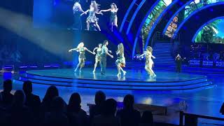 Strictly Live Tour 2024 Annabel and Graziano dance the Samba at Newcastle Upon Tyne's Utilita Arena