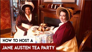 How to Host a Jane Austen Tea Party | Regency Era Teatime | Bookish Cottagecore Aesthetic