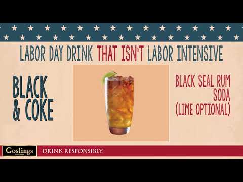 goslings-rum:-laborless-recipes---black-&-coke