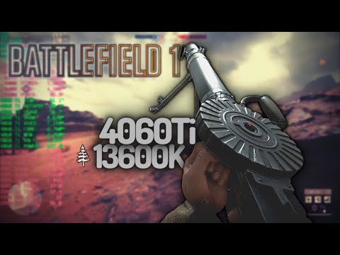 Battlefield 1 \ 4060 Ti + 13600K + DDR5-8000C38 // G7 240Hz // DirectX12 // 1440 Ultra
