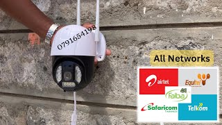 4G SIM card CCTV | installation Guide | unboxing