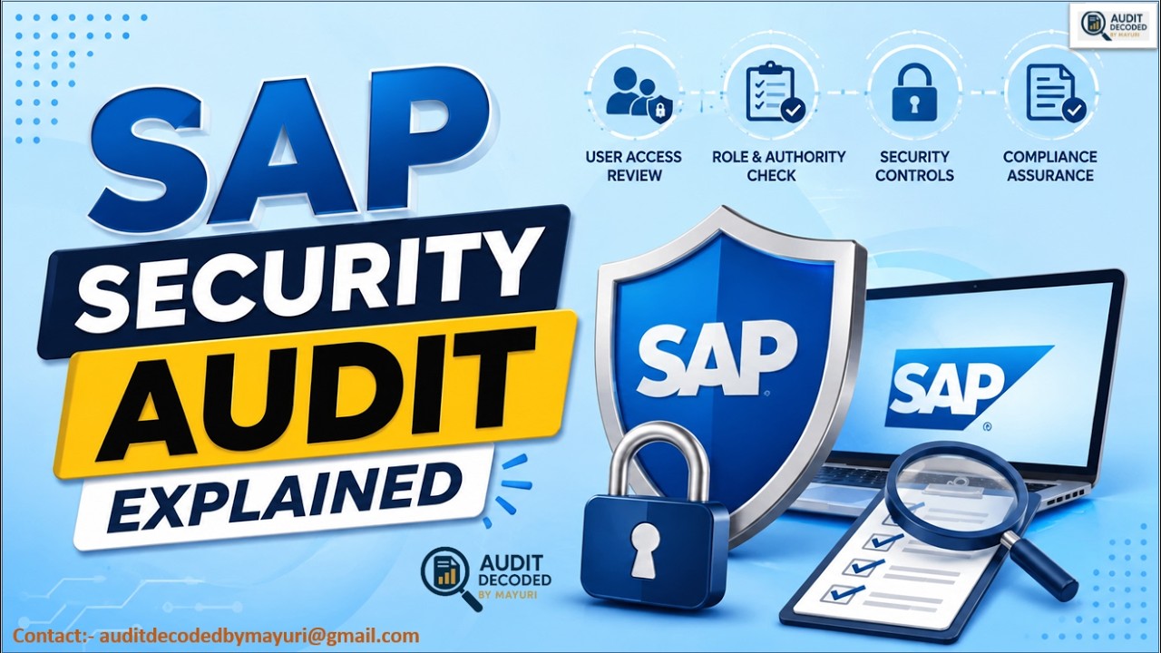 SAP Security Audit Explained | Beginners to Advanced | User Access, SoD, SAP_ALL & Firefighter IDs