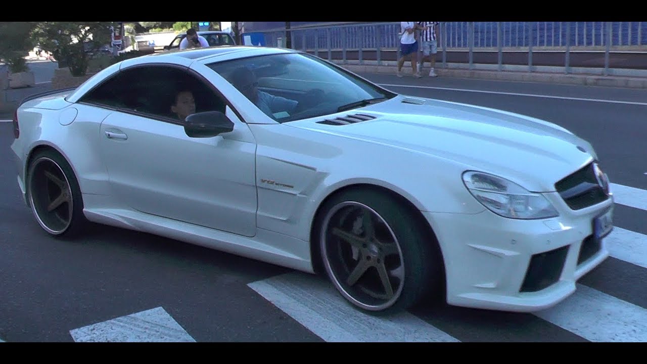 Mercedes Sl63 And Sl650 Amg V12 Biturbo Acceleration In Monaco Youtube