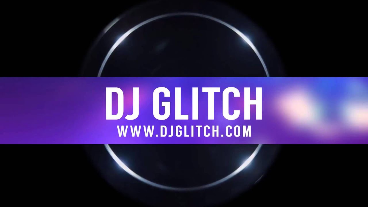 a e templates dj glitch dynamic logo opener youtube