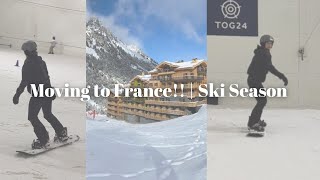I'm moving to France !! | Doing a ski season as a chalet host | First time snowboarding | VIPSKI |