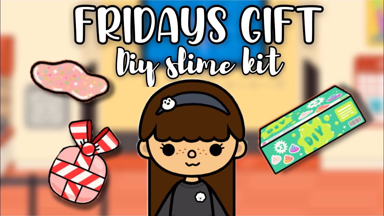 DIY Slime Kit 💗 | Friday’s gift | Toca life world