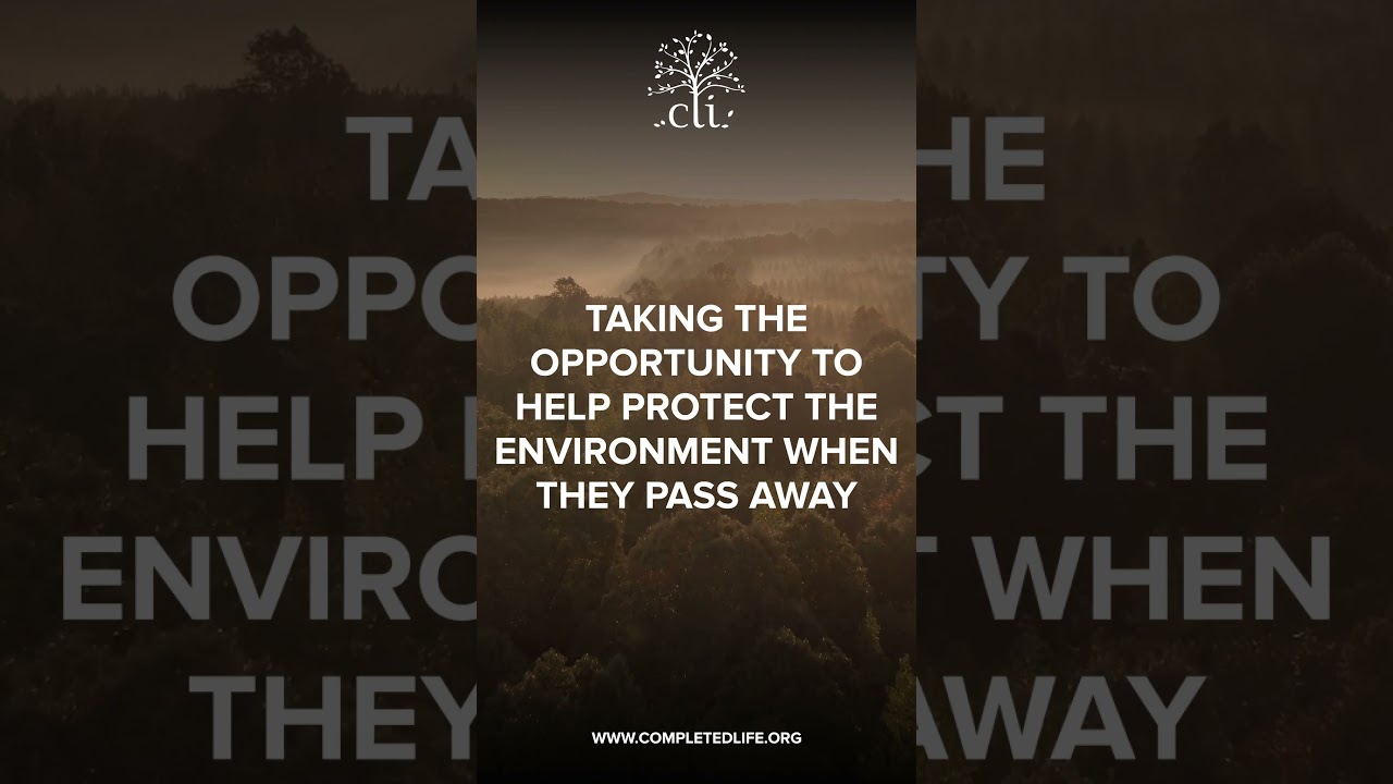 This Earth day, learn more about Green Burials, An Environmentally Friendly Choice