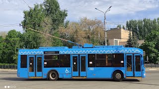видео: 🔵№300! Московский троллейбус после года простоя вышел на линию; СВАРЗ-6235.01 (БКМ-32100М); Балаково картинка: 🔵№300! Московский троллейбус после года простоя вышел на линию; СВАРЗ-6235.01 (БКМ-32100М); Балаково