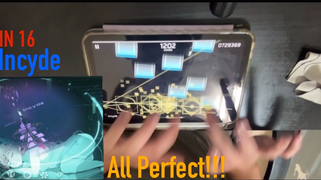 [Phigros X CytusII] Incyde(IN 16) All Perfect!!!【Big3PeGeON】