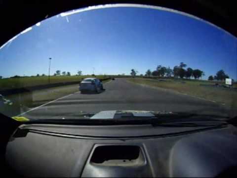 irace Aug 2009 OranParkGP production cars race 3 up to safety car