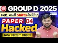 RRB Group D 2025 Exam 🔥 | Maths New Pattern Based Questions | Paper Hacked 04 | Sahil sir