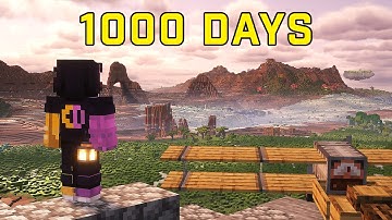 I Survived 1,000 Days in the Most Beautiful Minecraft Modpack