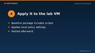 Cybersecurity Lab 11: Apply Microsoft Security Baselines
