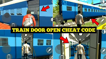 Train Door Open Cheat Code in Indian Bike Driving 3D 🤯🔥| New Update Secret Cheat Code |Harsh in Game