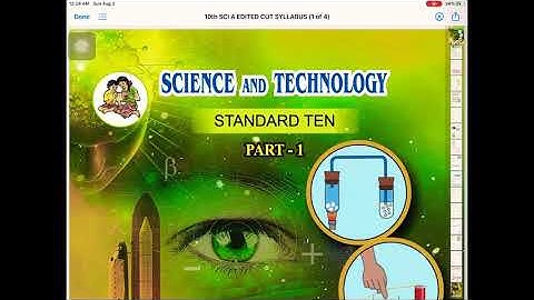 Reduced syllabus of science-1 (science A) for SSC board | 25% Reduction in Science Syllabus 2020
