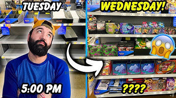 HOW TO HIT "FRESH" Pokemon RESTOCKS @ Walmart EVERY WEEK! 😲