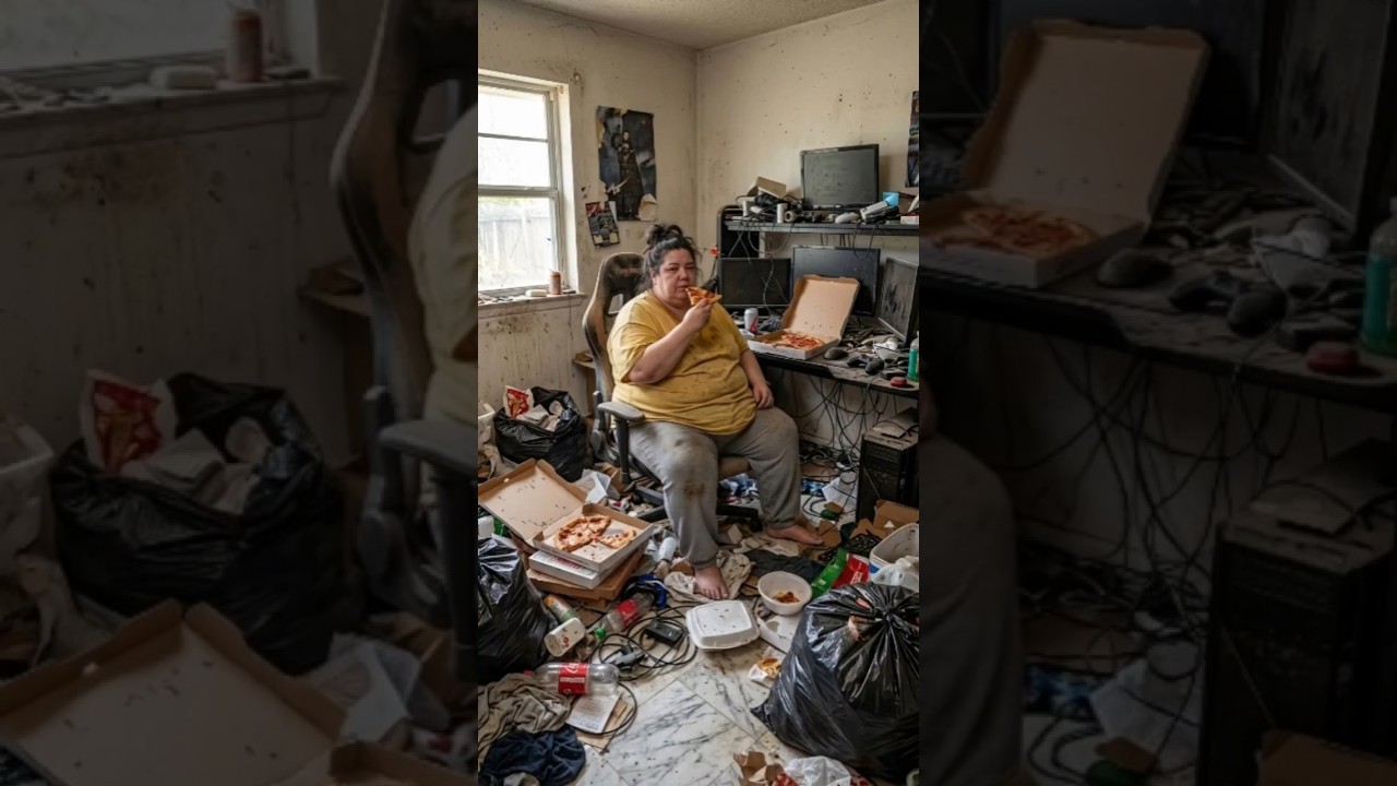 From Disgusting Gamer Cave to Luxury PC Setup! #renovation #transformation #beforeandafter