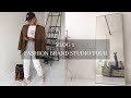 VLOG 1 | MY FASHION BRAND STUDIO TOUR