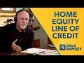 Home Equity Line of Credit - Dave Ramsey Rant
