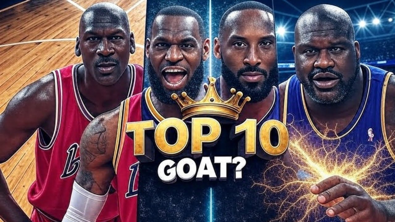 Nba Goat Debate Ranking Top 10 Greatest NBA Players of All Time 🏀🔥 | The GOAT Debate - YouTube
