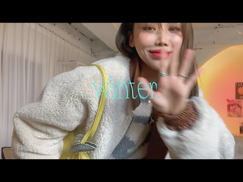Winter Makeup Routine &amp;amp; favorite daily look 요즘의 메이크업 루틴과 자주입는 룩 (sub sOOn) | kinda cool