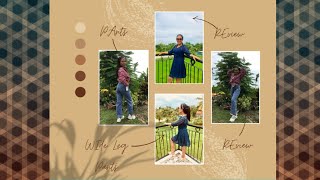 WOMEN'S JEANS HIGH  RISE  WIDE LEG PANTS REVIEW FROM LAZADA +UNBOXING PANTS FROM LAZADA screenshot 3