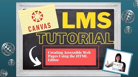 Canvas Accessible HTML Content