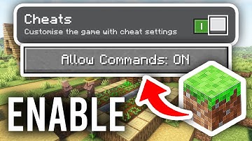 How To Enable Cheats On Minecraft - Java & Bedrock