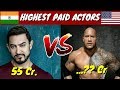 BOLLYWOOD Vs HOLLYWOOD | Top 5 Highest paid Actors | 2018