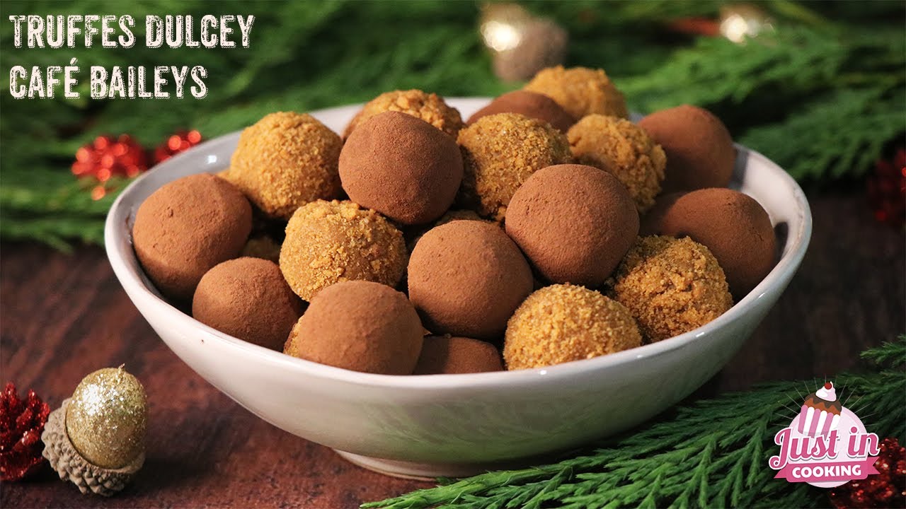 ❅ Recette de Truffes de Noël au Chocolat Dulcey, Café et Baileys ❅