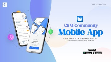 Odoo CRM Community Mobile App | How You Manage Your CRM | Odoo Mobile Apps