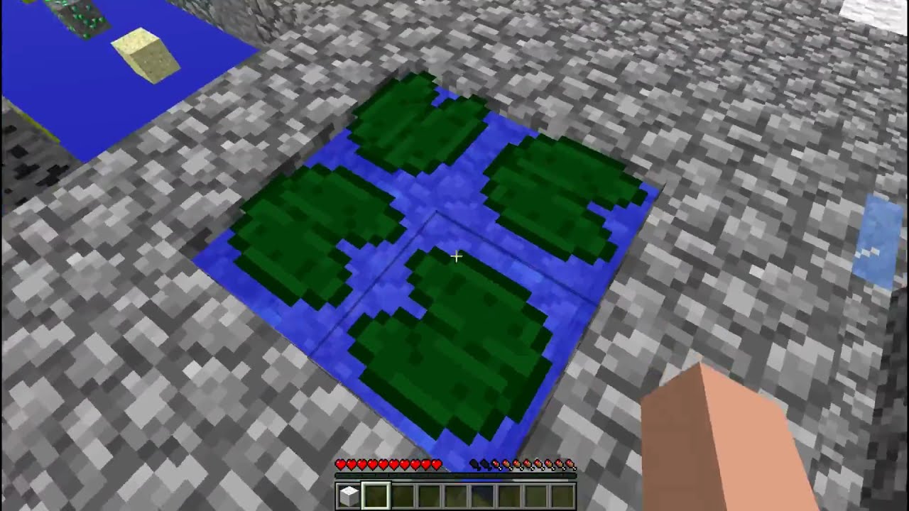 Minecraft Lily Pad Glitch - YouTube