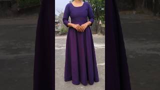 Anarkali Dress Cutting And Stitching/ Anarkali kurti Cutting And Stitching