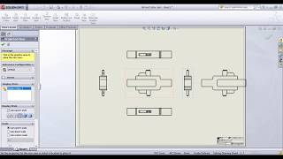 SolidWorks Tutorial in Tamil 77 : Projected View | View Layout | Drafting | Drawing