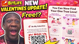 I SENT My BitLife Character As A VALENTINE!? 😳💘 (NEW UPDATE)