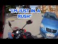 "I'm Just In A Rush" UK Bikers vs Crazy, Angry People and Bad Drivers #121