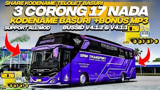 SHARE KODENAME KLAKSON TELOLET BASURI SPESIAL 3 CORONG 17 NADA  BUSSID V4.1.2 SUPPORT ALL MOD