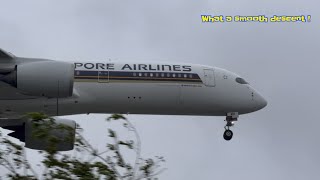 A Rainy Welcome Flying The A359 Into Sydneys Wet Embrace