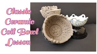 How to make Awesome Coil Bowls- Art Lesson