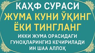 Жума Куни Укинг Ёки Тингланг! Кахф Сураси, Дуолар